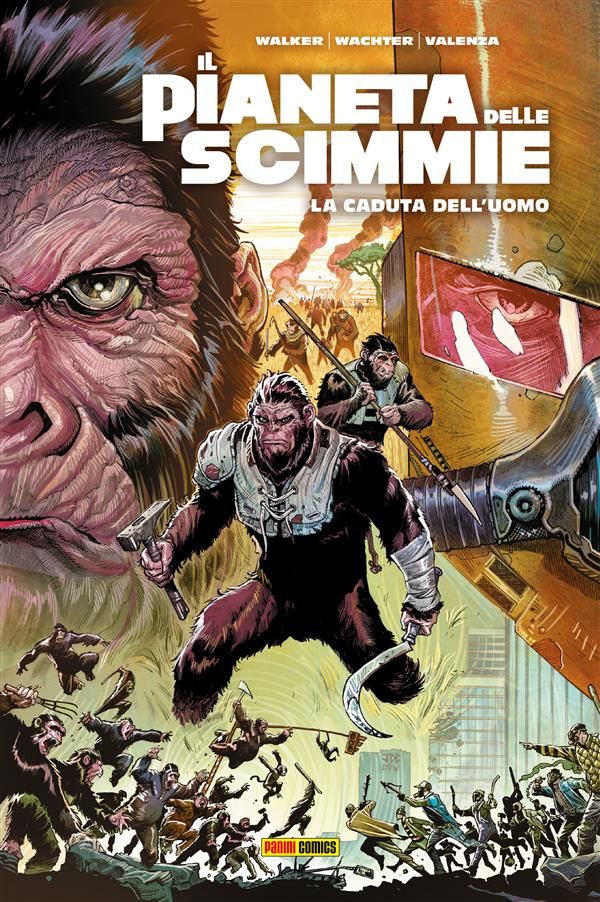 Il Pianeta delle Scimmie - La caduta dell’uomo cover