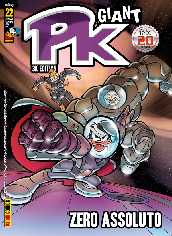 Copertina di Pk Giant - 3K edition — Volume 22