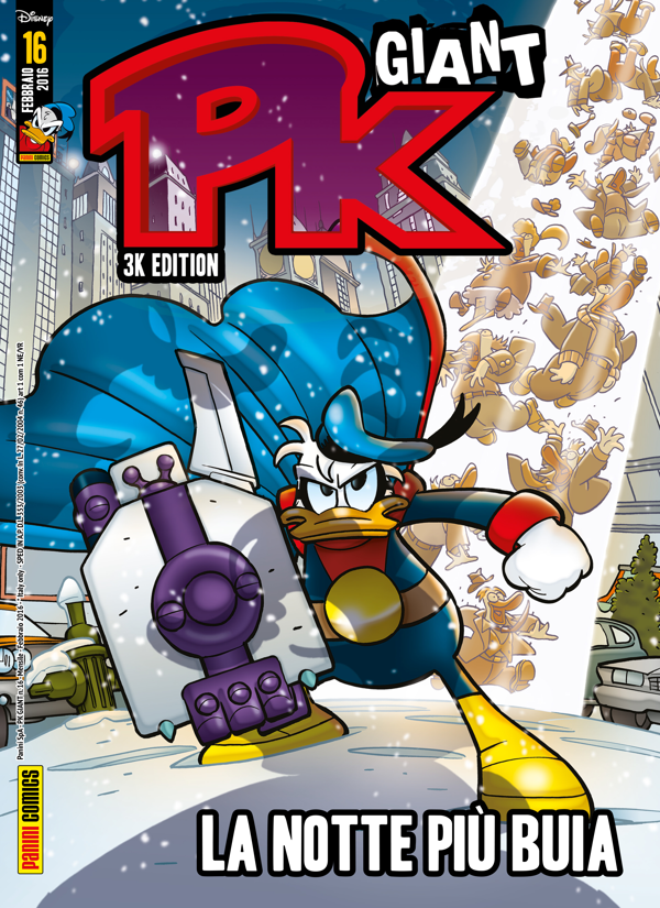 Copertina di Pk Giant - 3K edition — Volume 16