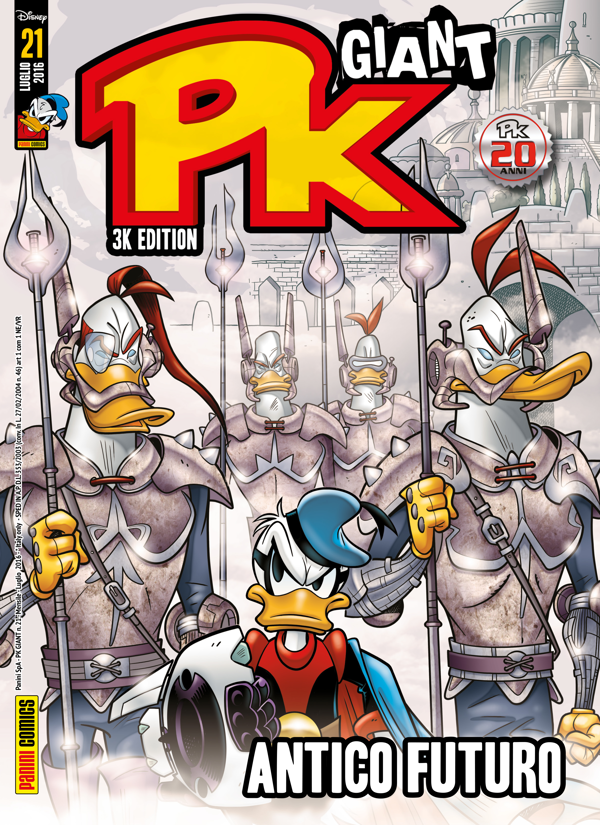 Copertina di Pk Giant - 3K edition — Volume 21