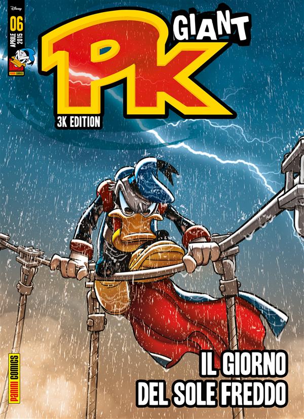 Copertina di Pk Giant - 3K edition — Volume 6