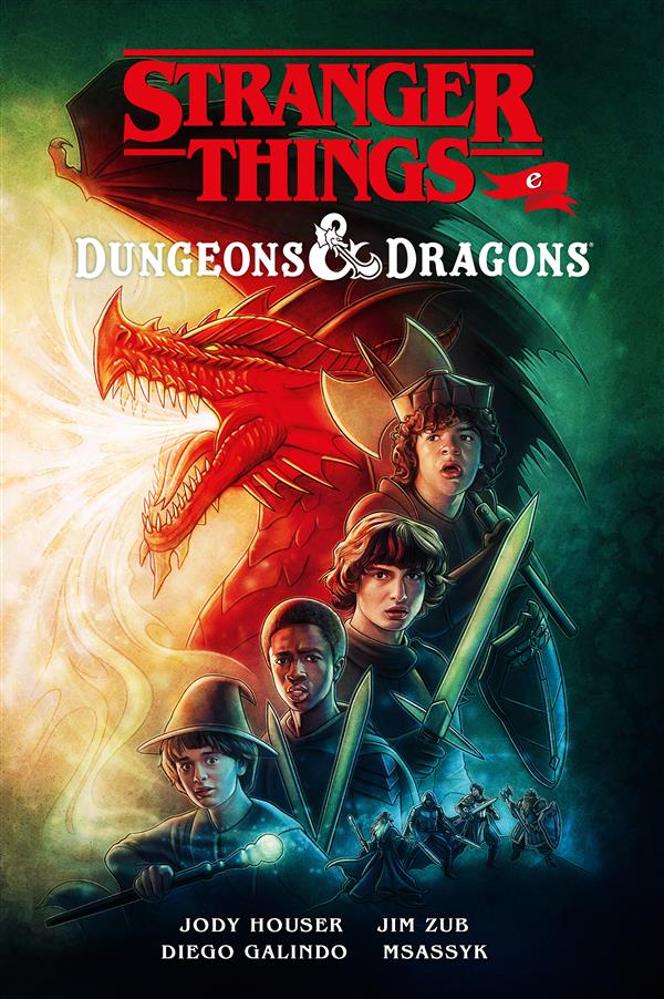 Stranger Things e Dungeons & Dragons cover