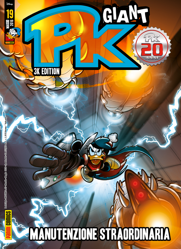 Copertina di Pk Giant - 3K edition — Volume 19