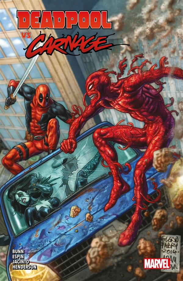 Deadpool vs Carnage cover