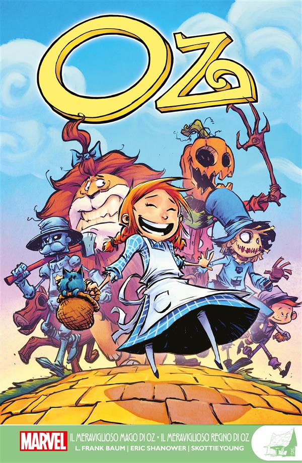 Copertina di Marvel Young Adult: La saga di Oz — Volume 1
