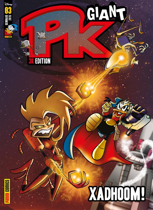 Copertina di Pk Giant - 3K edition — Volume 3