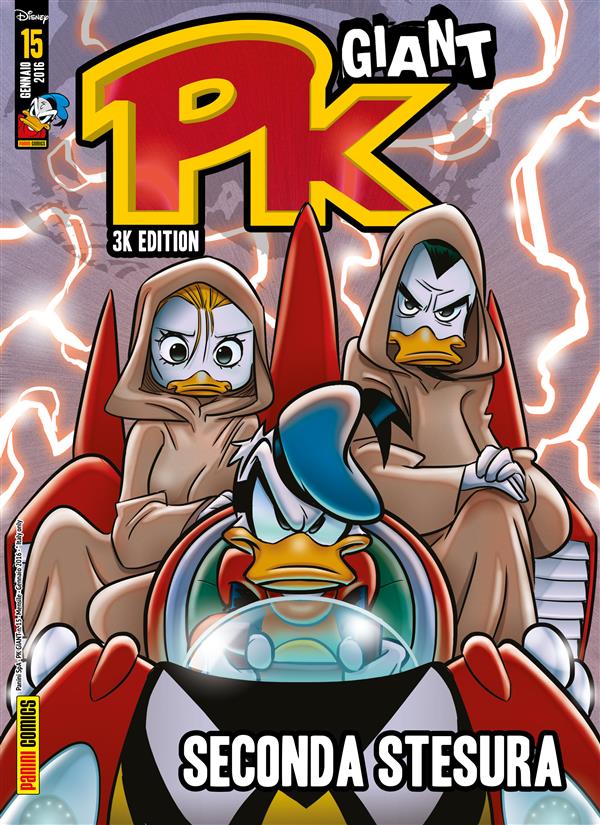 Copertina di Pk Giant - 3K edition — Volume 15