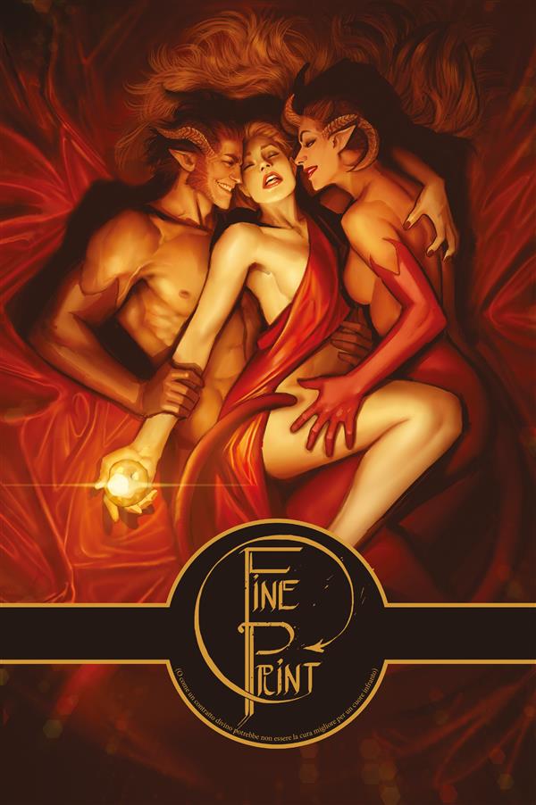 Fine print cover