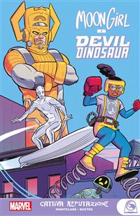 Copertina di Marvel Young Adult: Moon Girl e Devil Dinosaur - Cattiva reputazione