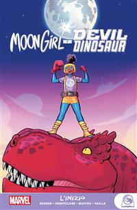 Copertina di Marvel Young Adult: Moon Girl e Devil Dinosaur - L'inizio